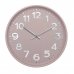Часы настенные Troykatime ø30 см цвет розовый, SM-83544185