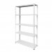 Стеллаж Ar Shelving Coolour Blanco 5 полок 30х90х175 см, металл оцинкованный, SM-83593725