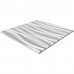 Плита потолочная инжекционная бесшовная полистирол белая Гольфстрим 50 x 50 см 2 м², SM-83717365