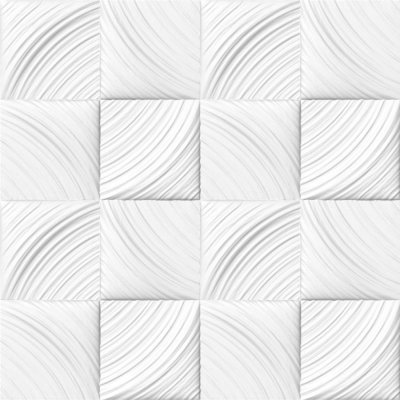 Плита потолочная инжекционная бесшовная полистирол белая Идиллия 50 x 50 см 2 м², SM-83717367