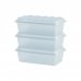 Набор контейнеров для заморозки Berossi Zip цвет прозрачный, 3 шт., SM-83791909