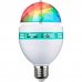 Лампа светодиодная Disco E27 230 В 3 Вт 240 лм, регулируемый цвет света RGB, SM-83823861
