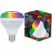 Лампа светодиодная Music E27 230 В 10 Вт 800 лм, регулируемый цвет света RGB, музыкальная, подключение к смартфону, SM-83823863