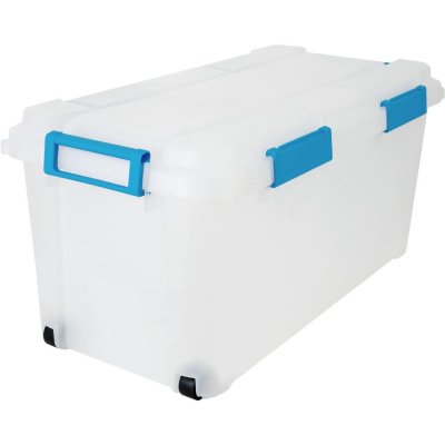 Ящик для хранения Keter Outback 80 л 78.9x39.8x37 см полипропилен, цвет прозрачный, SM-83850549