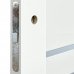 Дверь межкомнатная Artens Уна глухая Hardflex цвет белый 90x200 см (с замком и петлями), SM-83859953