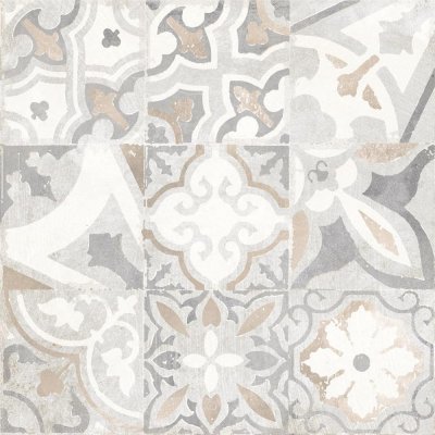 Керамогранит Lb Ceramics Цементо Декор 45x45 см 1,62 м² цвет серый, SM-83869811