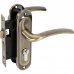 Ручка с механизмом Inspire для межкомнатной двери Nancy AB, цвет античная бронза, SM-843387