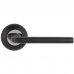 Дверные ручки Edson 21-Z01, без запирания, цвет чёрный, SM-84376169