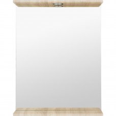 Зеркало «Руан» с подсветкой 75x74 см цвет сонома