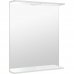 Зеркало «Руан» с подсветкой 65x74 см цвет белый, SM-84513145