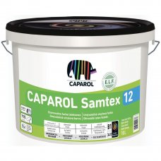Краска для стен и потолков Caparol Samtex 12 цвет матовый белый 10 л