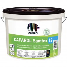 Краска для стен и потолков Caparol Samtex 12 цвет матовый белый 2.5 л