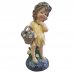 Фигура садовая «Девочка на камне с корзиной» высота 48 см, SM-84549169