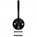 Крючок-вешалка Kerron KR0190, 90x70 мм, цвет чёрный, SM-84573206