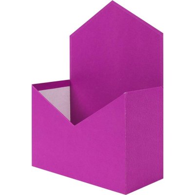 Коробка-конверт для цветов Симфония 18x24 см цвет розовый, SM-84588219