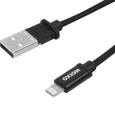 Дата-кабель Oxion DCC028 8 pin цвет черный, SM-84629184