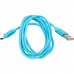 Дата-кабель Oxion DCC028 Type-C цвет синий, SM-84629192