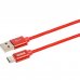 Дата-кабель Type-C Oxion DCC258 цвет красный, SM-84629193