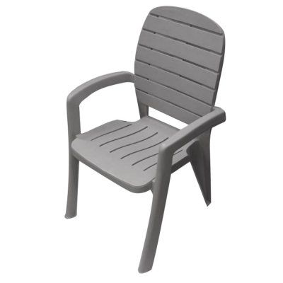 Кресло садовое Прованс 600x580x915 мм, цвет серый, SM-84759140