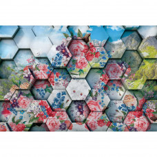 Фотообои Альпийская мозаика флизелиновые, 400x270 см, L13-194