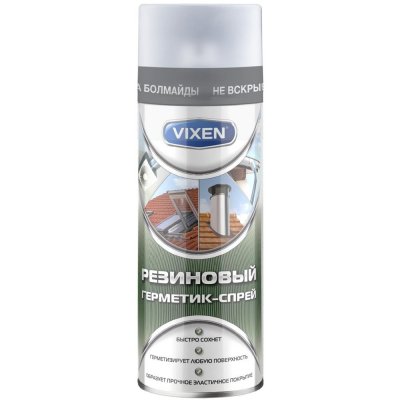Спрей-герметик резиновый Vixen 520 мл, SM-84832346