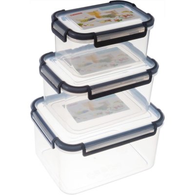 Набор контейнеров для пищевых продуктов 0.8/1.6/2.75 л, SM-84841767