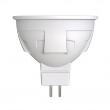Лампа светодиодная «Яркая» GU5.3 220 В 6 Вт спот матовый 500 лм, холодный белый свет, для диммера