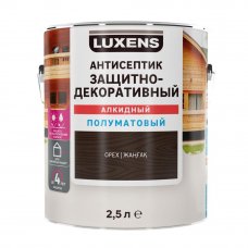 Антисептик Luxens полуматовый орех 2.5 л