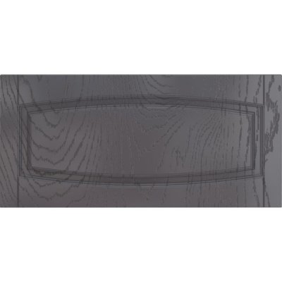 Фасад выдвижного ящика Delinia ID "Петергоф грей" 38х80 см, МДФ, цвет графит, SM-85036400