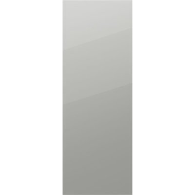 Дверь для шкафа Delinia ID "Аша грей" 102x30 см, ЛДСП, цвет светло-серый, SM-85036560