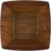 Салатник квадратный 19.5x19.5x9.5 см пластик коричневый, SM-85044190