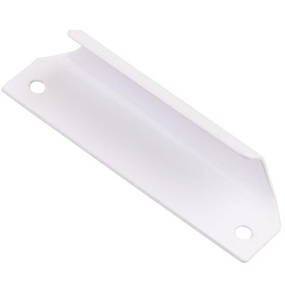 Ручка балконная 85x16 мм металл цвет белый, SM-85064634