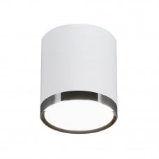 Светильник точечный светодиодный накладной Elektrostandard DLR024, 3 м², белый свет, цвет матовый белый