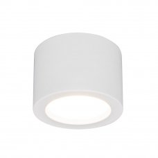 Светильник точечный светодиодный накладной Elektrostandard DLR026, 3 м², белый свет, цвет матовый белый