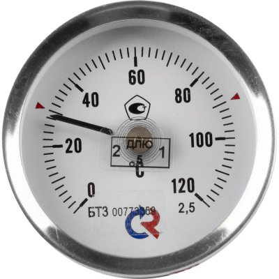 Термометр накладной Росма 120C, 1/4", SM-85258322
