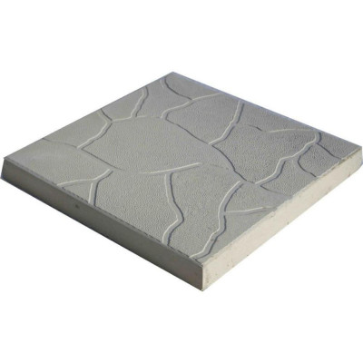 Плитка тротуарная Песчаник 300х300х30 мм цвет серый, SM-85270120