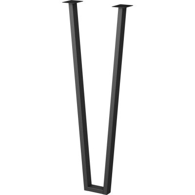 Подстолье для барной стойки 110 см сталь цвет черный, SM-85378690