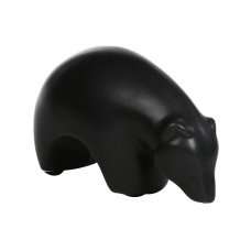 Фигурка интерьерная "Медведь" 9x5x12 см цвет черный