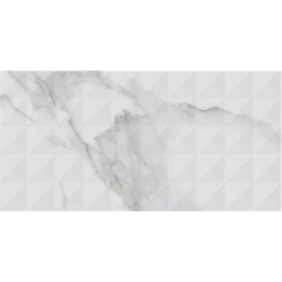 Плитка настенная рельефная Culto Asana Marble H 20x40 см 1.2 м² мрамор цвет серый, SM-86926174