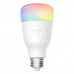 Лампа умная светодиодная Yeelight YLDP13YL E27 220 В 8.5 Вт груша матовая 800 лм, изменяемый цвет света RGB, для диммера, SM-88266170