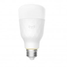 Лампа умная светодиодная Yeelight YLDP15YL E27 220 В 8.5 Вт груша матовая 800 лм, теплый белый свет, для диммера