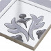 Вставка угловая LB Ceramics Бьянка Каррара 10x10 см цвет белый, SM-88295572