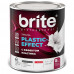 Эмаль Brite Plastic-Effect полуматовая цвет белый 0.9 кг, SM-88300447