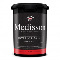 Краска для стен и потолков Parade Medisson цвет белый 0.9 л