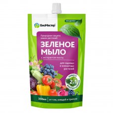 Удобрение Биомастер Зеленое мыло с пихтовым экстрактом 350 мл