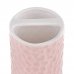 Стакан для зубных щеток с разделителем Rosy керамика цвет розовый, SM-89123643