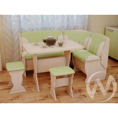 Набор мебели для кухни "Орхидея" ясень С-105/С-101, NK42871