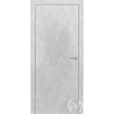 Дверь ЭКШ Тип Тоскана-1, 60, глухая, бетон снежный