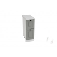 Кухня "Ницца Royal" Шкаф нижний с 2-мя ящиками 300, ШН2Я 300
