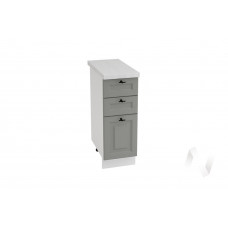 Кухня "Ницца Royal" Шкаф нижний с 3-мя ящиками 300, ШН3Я 300